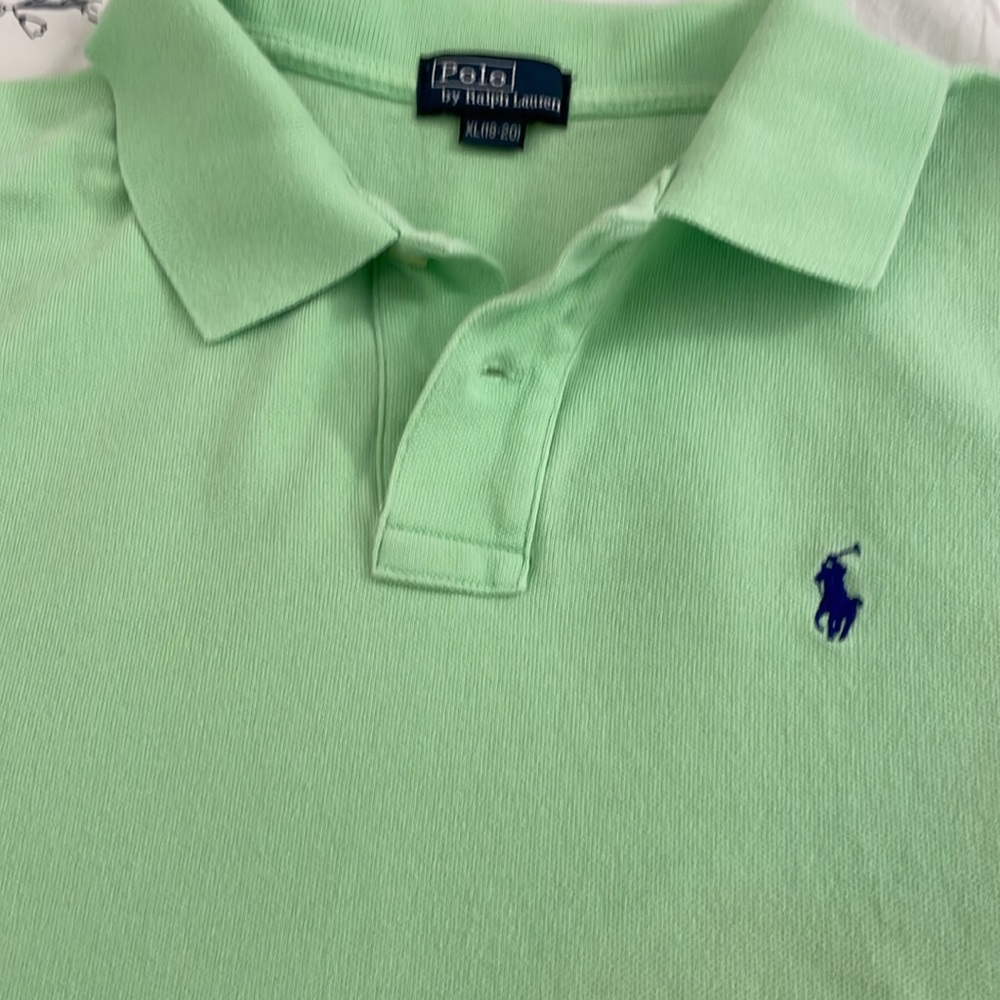 Polo by Ralph Lauren Boy’s XL Light Green Polo Shirt